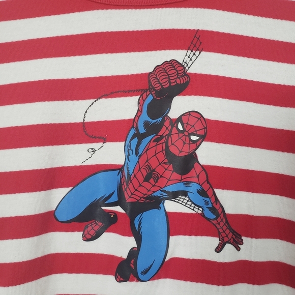 Hanna Andersson Marvel Spiderman jersey tee size12 - Picture 2 of 9